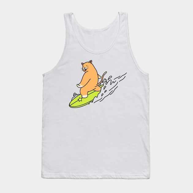 LET'S SURFING Tank Top by Vixie Hattori